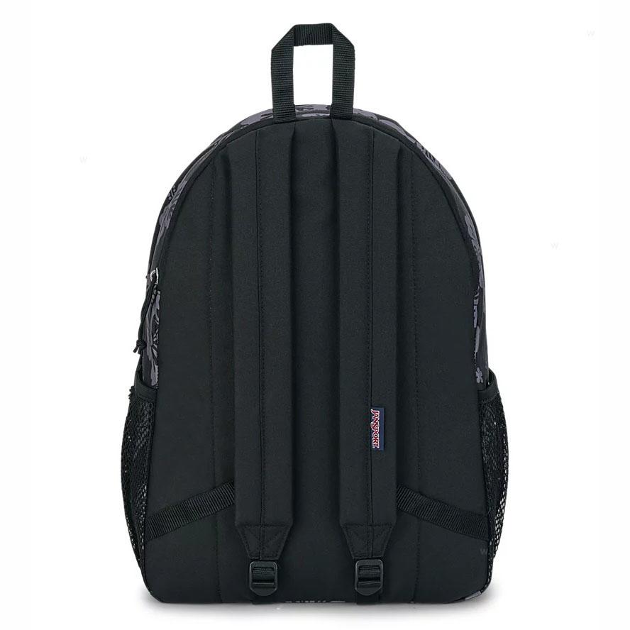 Sac à Dos Scolaire JanSport GRANBY Noir Grise | QUW-53348180